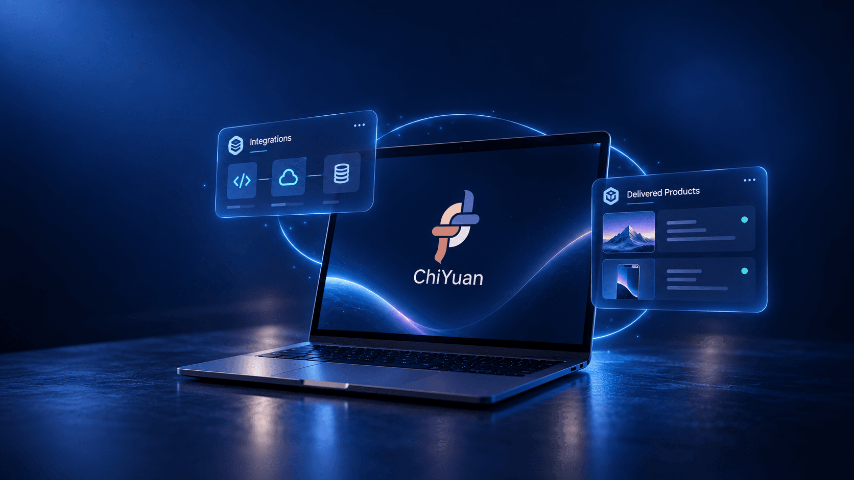 ChiYuan project portfolio presentation interface